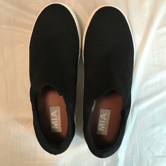 MIA slip on knit platform sneakers 7.5 - Picture 4 of 10